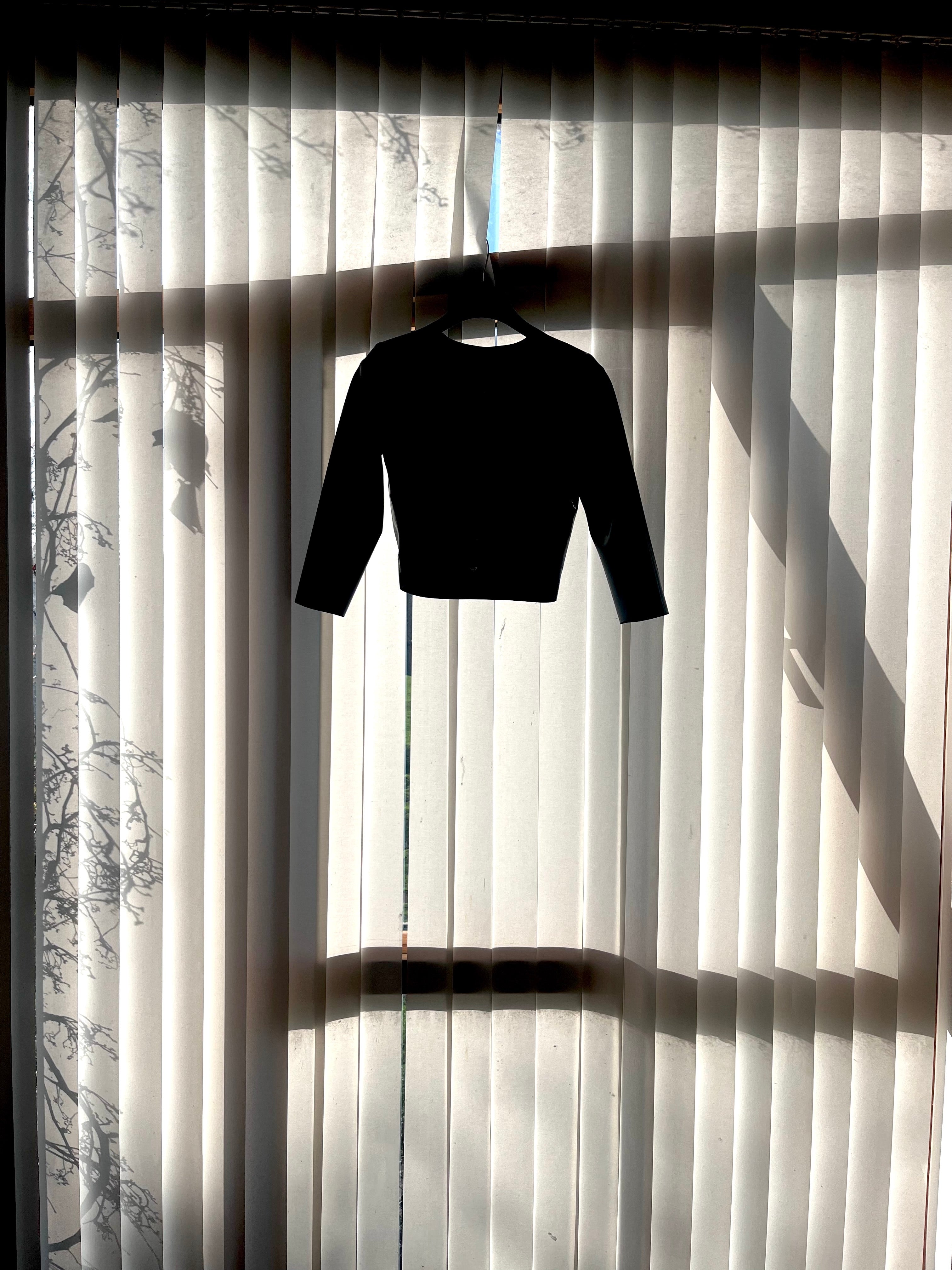 Monique Fei Cropped Latex Cardi