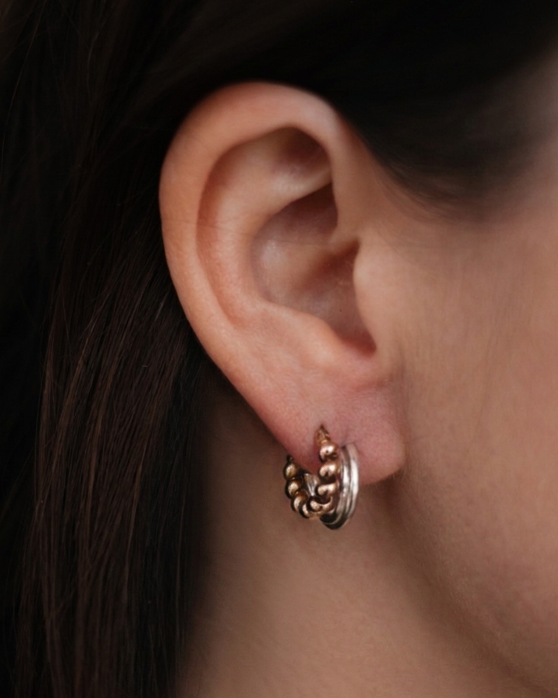 CC-Steding Twisted Heart Earrings